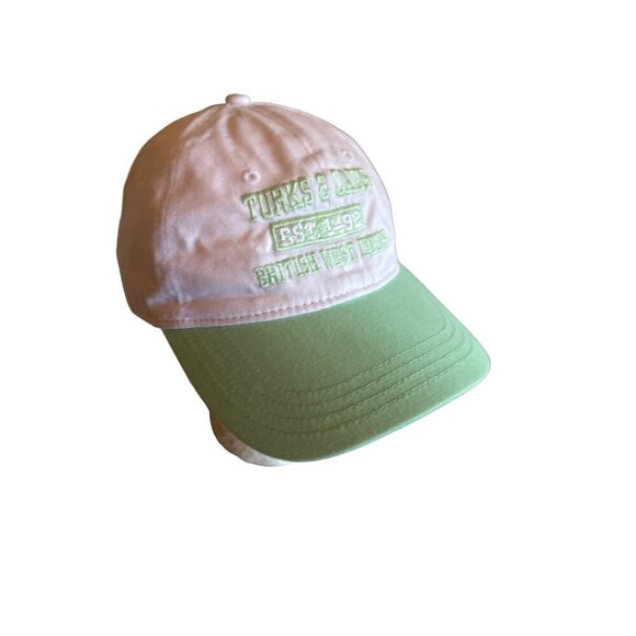 Turks & Caicos Est. 1492 British West Indies Embroidered Cap - Picture 2 of 6